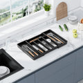 Expandable Cutlery Drawer Organiser – 8 Compartments